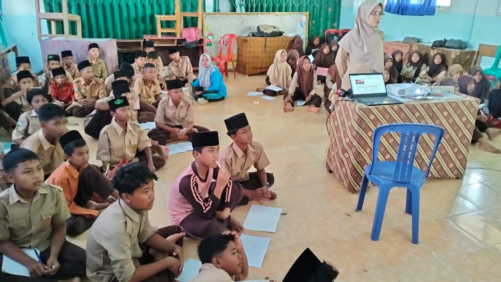 Pramuka Mts negeri 6 Merangin gelar latihan rutin