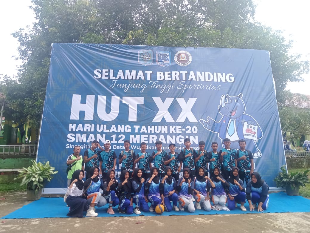 Siswa-siswi MTsN 6 Merangin Ikuti Perlombaan dalam Rangka HUT ke-20 SMAN 12 Merangin