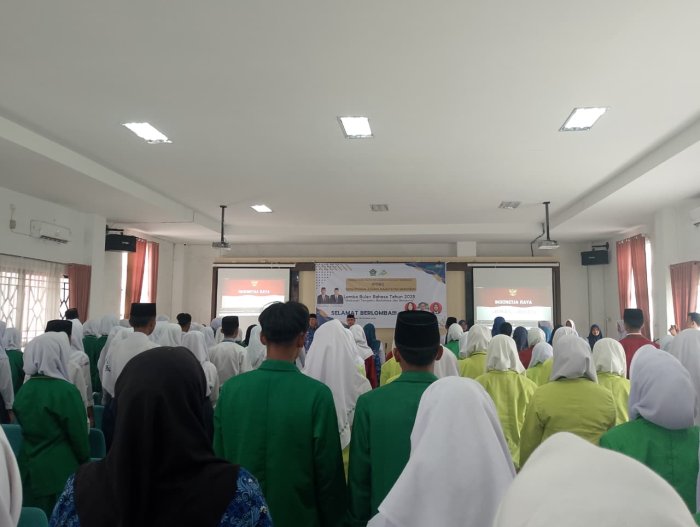 MTsNegeri 6 Merangin Siap Berprestasi di Bulan Bahasa 2025 Kemenag Kabupaten Merangin