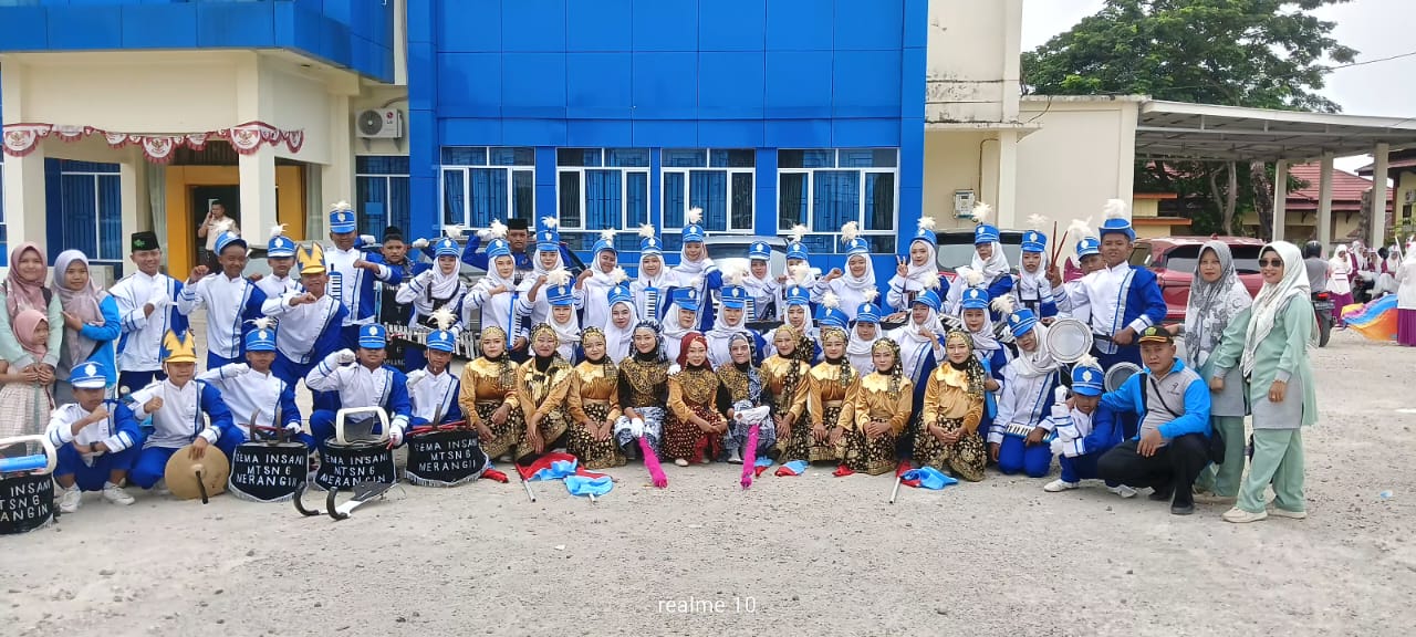 MTsN 6 Merangin Ikuti Perlombaan Drum Band dalam Acara Hari Amal Bhakti Kementerian Agama Kabupaten Merangin