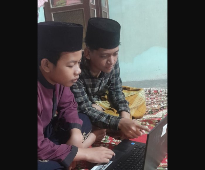 Siswa MTsN 6 Merangin Berlatih OMI Meski Hari Minggu
