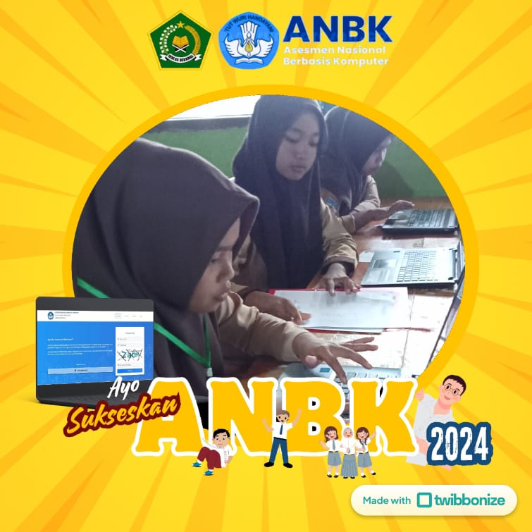 Siswa-Siswi MTs Negeri 6 Merangin Laksanakan Ujian ANBK Tahun 2024 Gelombang 2 di Hari Terakhi