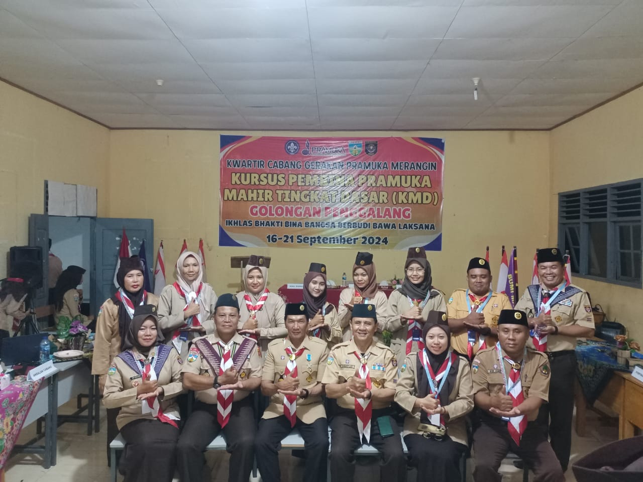 *Peningkatan Kompetensi Kepramukaan Guru MTs Negeri 6 Merangin Melalui KMD Tahun 2024