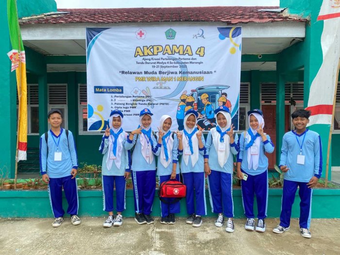 Antusias Siswa-Siswi MTsN 6 Merangin Ikuti Lomba AKPAMA 4 di MAN 1 Merangin
