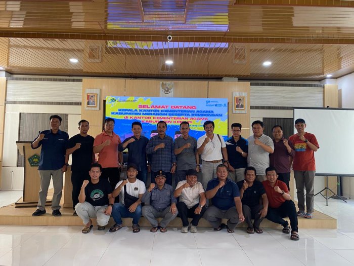 Kemenag Merangin dan Kerinci Perkuat Silaturahmi Lewat Olahraga