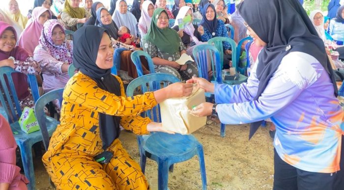Suasana Semakin Meriah, Tamu Undangan Antusias Ikuti Undian Doorprize di MTsNegeri 6 Merangin