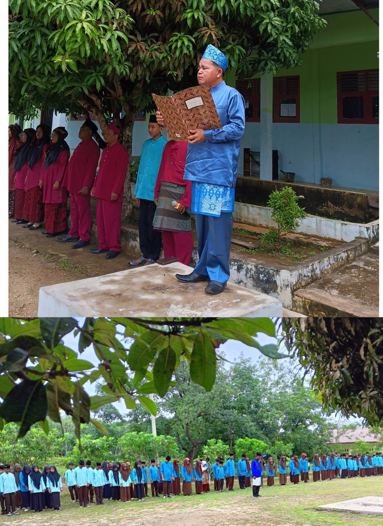 MTsN 6 Merangin Peringati Hari Lahir Pancasila dengan Upacara Khidmat