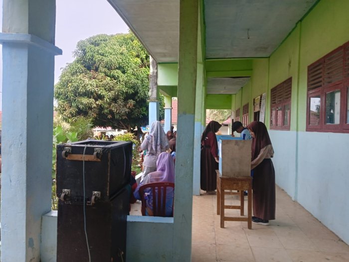 MTsN 6 Merangin Melaksanakan Pemilihan Ketua OSIM Periode 2025/2026