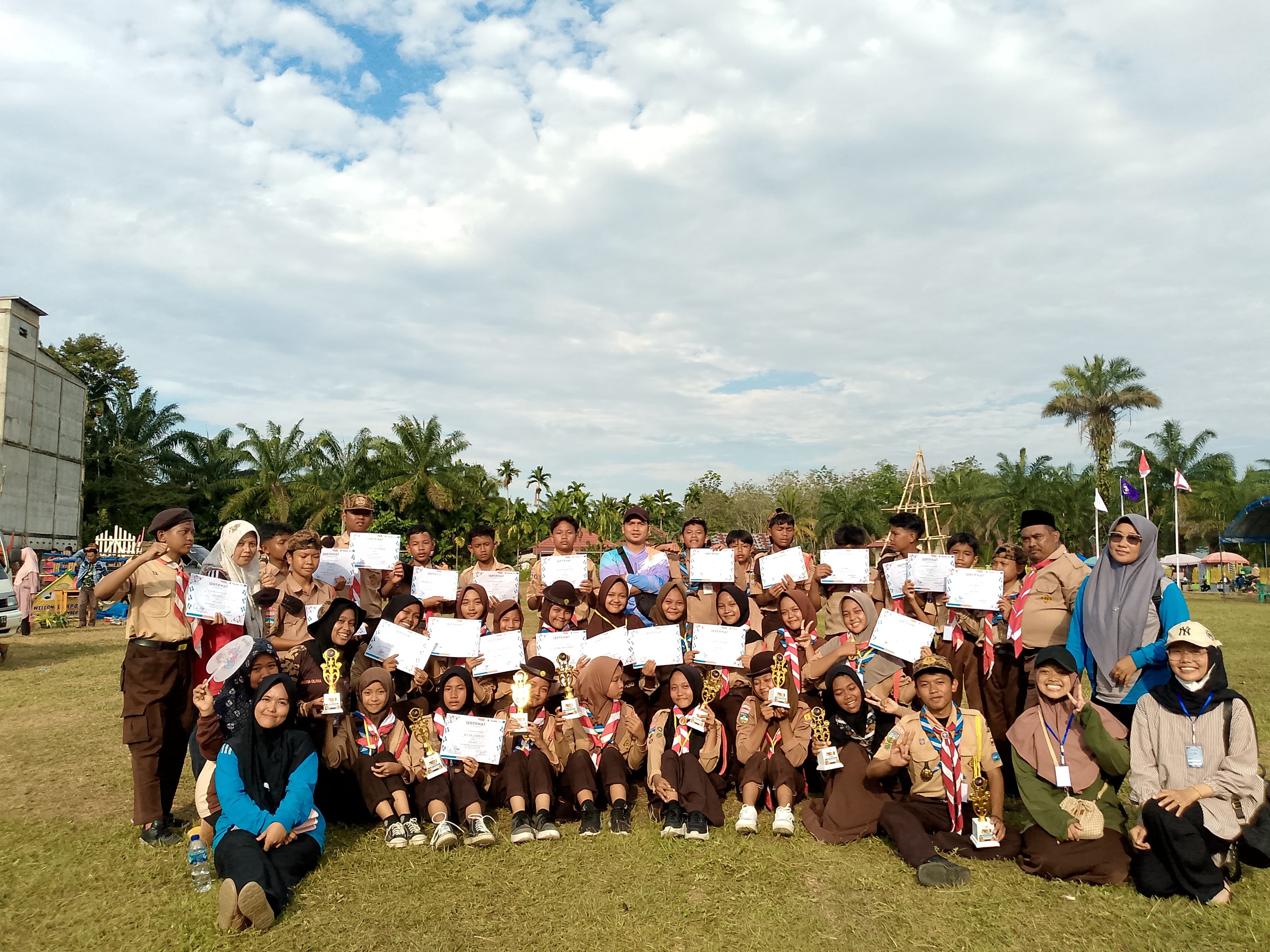 Kontingen MTsN 6 Merangin Sabet Sejumlah Juara di Jambore Ranting Margo Tabir 2025