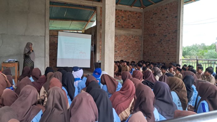 MTsN 6 Merangin Gelar Sosialisasi Kantin Sehat Bersama Puskesmas Desa Sumber Agung