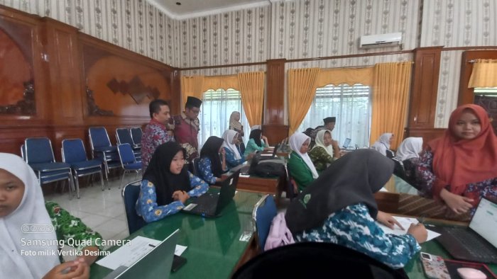 Tim OMI MTsN 6 Merangin Berjuang Menuju Provinsi Jambi