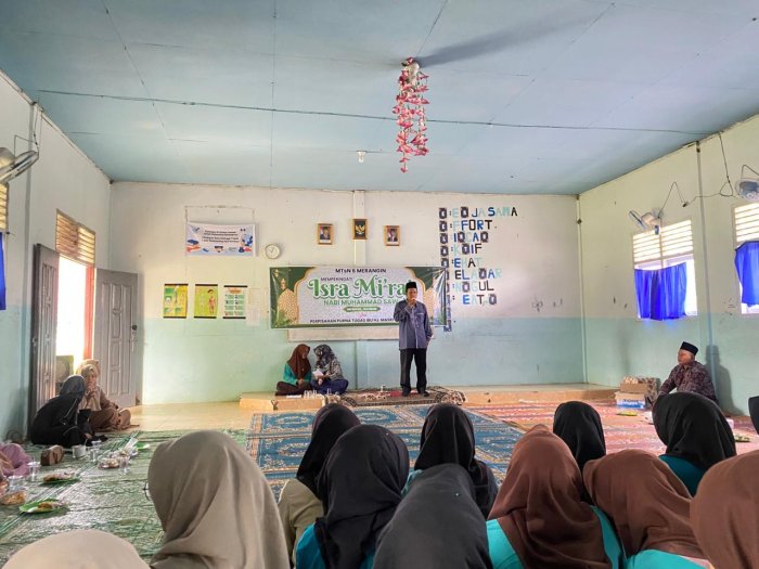 MTsN 6 Merangin Mengadakan Peringatan Isra Miraj Nabi Muhammad SAW